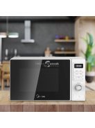 Midea MAM720C2AT (WH) digitális mikrohullámú sütő, 700 W, 20 literes , 8 menü, gyerekzár, fehér