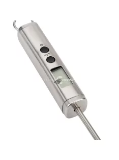   NAVA 10-274-040 Acer digitális maghőmérő, 22 cm, LCD kijelző, rozsdamentes acél, -30 °C - 250 °C, 1 x 1.5V LR44