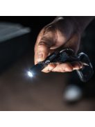 NEBO NEB-POC-1003-G Columbo keychain, zseblámpa, 100 lm, 1 óra, 56 m, kulcstartó gyűrű, eloxált alumínium, IPX7, 1xAAA elem