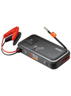   NEBO NEB-PBK-0006-G ULTIMATE, Jump Starter, 12VDC/600 A 3mp, 1500 A max., kompresszor, 130 psi max., LCD kijelző, Smart Charge, 