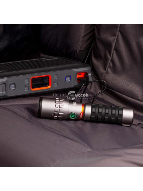 NEBO NEB-PBK-0006-G ULTIMATE, Jump Starter, 12VDC/600 A 3mp, 1500 A max., kompresszor, 130 psi max., LCD kijelző, Smart Charge, 