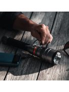 NEBO NEB-FLT-1070-G elemlámpa, DAVINCI 12000 RC Mag Dial, 12 000 lm - 300 lm, IP67, SPC, STC, 2x zoom, USB-C, Akkumulátor töltöt