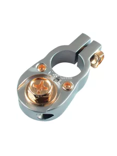   SAL SS 1116/P akkumulátor-csatlakozó, pozitív pólus, M8 csavar, 16mm alátét, titánium