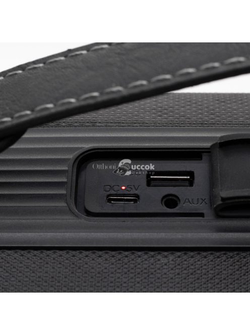 SAL BT 3000 hordozható bluetooth kihangosító, 2 x 16 W, sztereó boombox, USB, beépített mikrofon, RGB LED, ~4,5 óra üzemidő