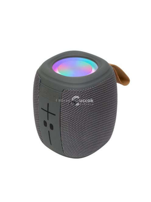 SAL BT 1000 hordozható bluetooth kihangosító, boombox, FM rádió, USB, microSD, beépített mikrofon, RGB LED, ~4 óra üzemidő