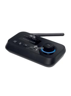   SAL BTRC 1000 sztereó streaming box, ByPass, digitális-analóg átalakító, 2 BT eszköz, USB-C, Toshlink