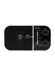   SAL RPR 8 táskarádió, AC/DC, 3 sávos AM-FM-SW rádió, AUX