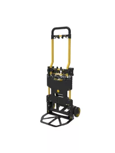   STANLEY SXWTD-FT585 összecsukható molnárkocsi, 2 in 1 kiskocsi, max. 137 kg teherbírás, tömege 7,3 kg, molnárkocsinak átalakítha