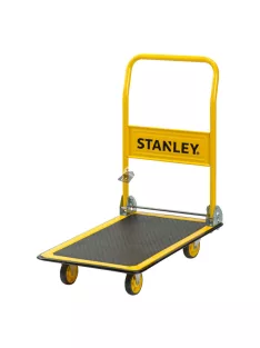   STANLEY SXWTD-PC527 összecsukható kiskocsi, 150 kg teherbírás, golyóscsapágyas kerekek, gyors összecsukás, tömege 7,8 kg, acél v