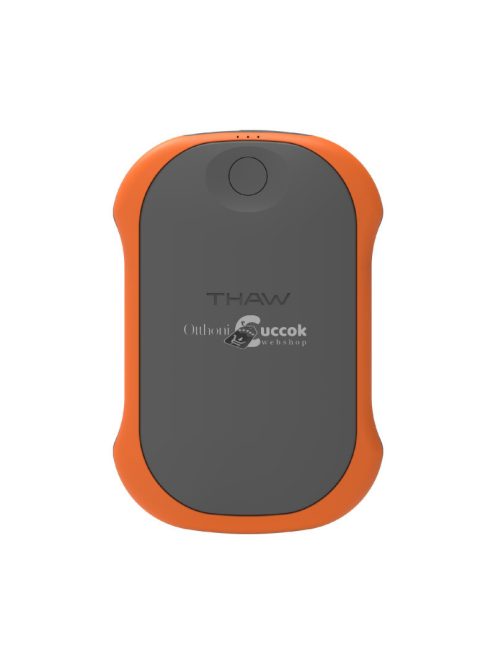 THAW THA-HND-0013-G újratölthető kézmelegítő, powerbank funkcióval, nagy, 10.000 mAh kapacitás, újratölthető, 3 üzemmód, max. 60