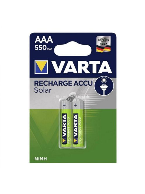 VARTA 56733 akkumulátor AAA, NiMH akkumulátor, mini ceruza, 550 mAh kapacitás, 2 db/csomag