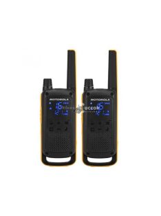  Motorola TLKR T82 EXTREME adóvevő pár, 10km, 16 PMR csatorna, 121 alcsatorna, iVOX, IPX4, ~18 óra üzemidő