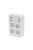 Home NV41USB tálcás USB-s elosztó, 4 földelt aljzat, 4 USB aljzat össz. 1,9A, elforgatható csatlakozódugó, max.3680W,