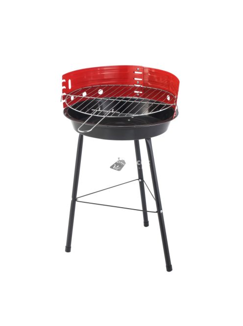 Nava 10-186-215 BBQ Guru hordozható zománcozott grill, 33 cm átmérő