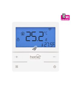   Home FHT76WIFI okos termosztát elektromos fűtőszőnyeghez, LCD kijelző, heti programozás, padlószenzor