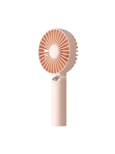   JisuLife FA21 Pink kézi ventilátor, 3 fokozat, 2000mAh akkumulátor, rózsaszín