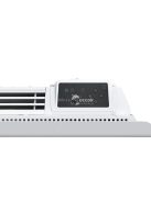 Noirot E219113 Caldera 2 H 1000 BL lávaköves radiátor, 1000 W, IP24 védettség, alumínium és lávakő fűtőelem, gyermekzár, LCD kijelző