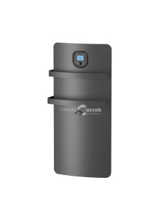   Noirot E221124 RSS Anuri DY 1200 AN törölközőszárító, 1200 W, IP24 védettség, beépített ventilátor, gyerekzár, antracit szürke
