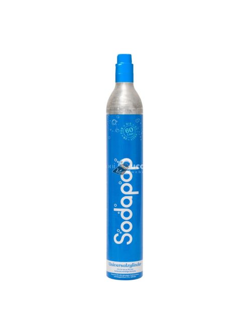 Sodapop univerzális patron szódakészítő géphez, CO2 patron, 425g, 60-80 liter szóda elkészítéséhez