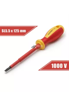 Handy Csavarhúzó - 1 x 5,5 x 125 mm - 1000V-ig szigetelt