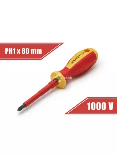 Handy Csavarhúzó - PH1 x 4,5 x 80 mm - 1000V-ig szigetelt