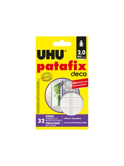 UHU UHU Patafix homedeco - fehér gyurmaragasztó - 32 db / csomag