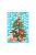 Family Karácsonyi matrica szett - karácsonyfa - 62 x 70 cm