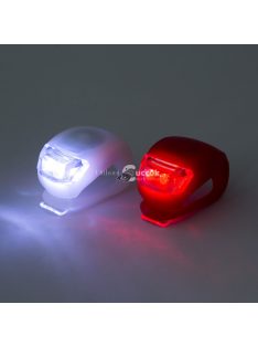   Wheel Zone LED-es kerékpár lámpa szett szilikon borítással