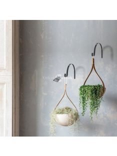   Garden of Eden Virágcserép / kaspó akasztó - festett fém - max 4,5 kg - 15 cm