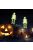 Foszforeszkáló csontváz szett - halloween-i dekoráció - 10 db / csomag