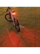 Kerékpár lámpa - lézeres hátsó lámpa