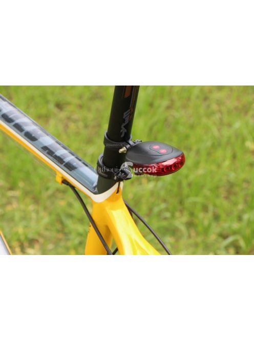 Kerékpár lámpa, bicikli lámpa, lézeres hátsó lámpa