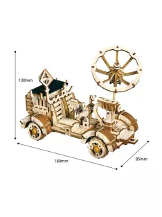 Napelemes antennás holdjáró modell