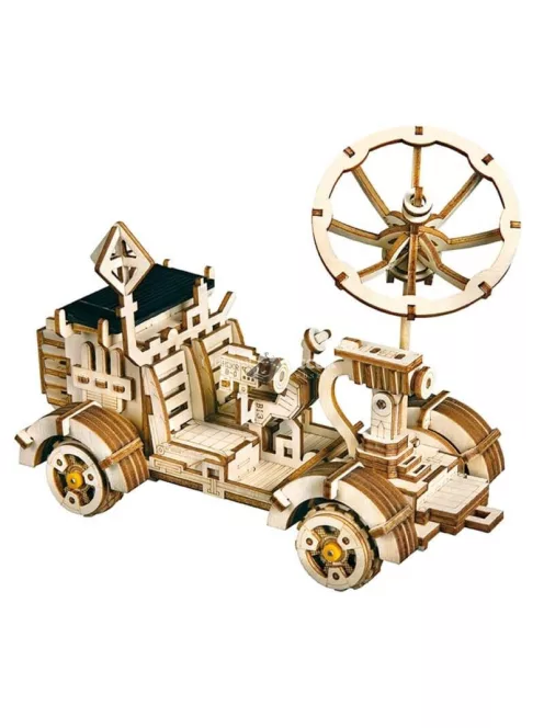 Napelemes antennás holdjáró modell