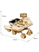 Napelemes, fa űrjármű modell