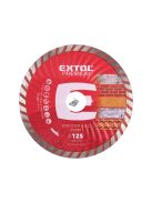 EXTOL PREMIUM gyémántvágó TURBO gránit/kerámia; 125×22,2mm, max.12.250 ford/perc