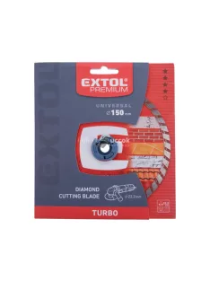   EXTOL PREMIUM gyémántvágó TURBO gránit/kerámia; 150×22,2mm, max.10.200 ford/perc
