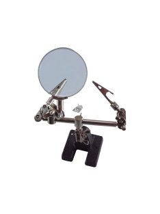   EXTOL CRAFT nagyító csipesszel (2db csipesz), talppal, nagyító átmérője 60mm, 8x nagyítás