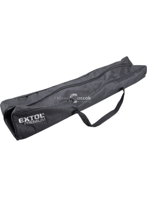 EXTOL PREMIUM teleszkópos rúdállvány, ALU, állítható magasság: 590-3000mm, 5/8-1/4 menetes csatlakozó, lézeres vízszintezőhöz