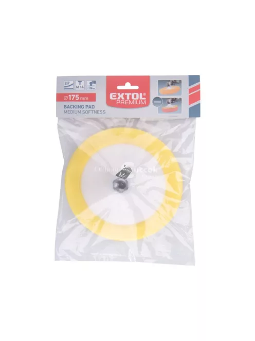 EXTOL PREMIUM polírpad báránybőrhöz, 175 mm, M14,