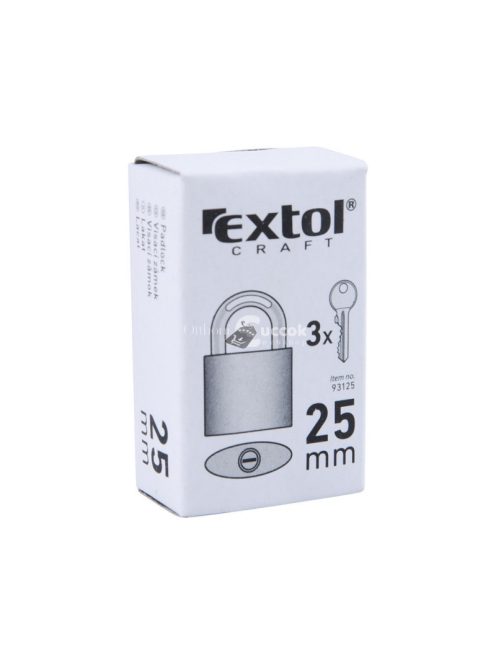 EXTOL CRAFT lakat, öntöttvas, 25mm