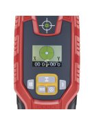 EXTOL PREMIUM digitális detektor, rejtett fém (vas, réz, alu) és fa tárgyak, illetve feszültség alatti vezeték keresésére, LCD k