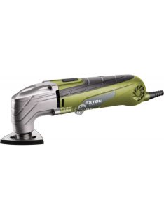   EXTOL CRAFT multifunkciós szerszámgép, 300W; fordulatszám: 15.000-21.000/perc, 3 db cserélhető fej, 1,1 kg