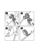 EXTOL PREMIUM oltó olló; 215mm, 5-12 mm ágakhoz, SK5 acél vágóél