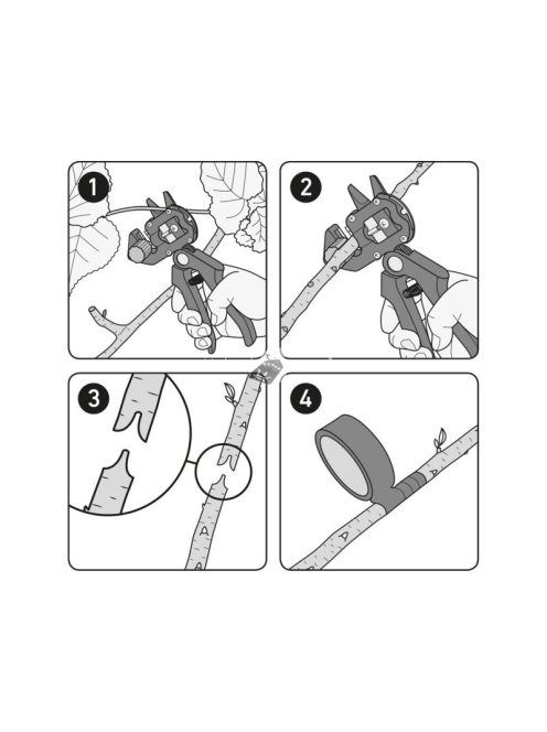 EXTOL PREMIUM oltó olló; 215mm, 5-12 mm ágakhoz, SK5 acél vágóél