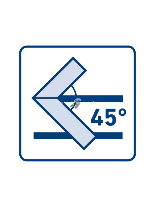 EXTOL CRAFT asztalos derékszög, alumínium ; 300mm