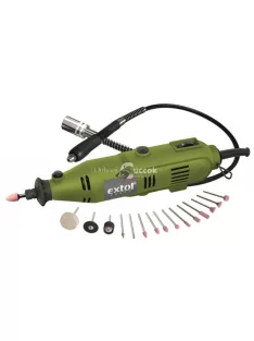 EXTOL CRAFT mini köszörű és fúrógép klt., 130W