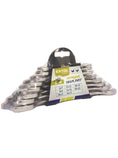   EXTOL CRAFT villáskulcs klt., W.S., műanyag tartóban; 8db, 6-22mm