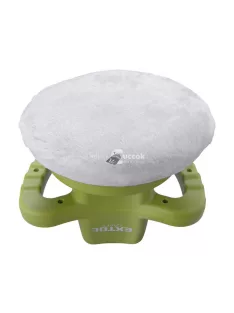   EXTOL CRAFT polírkorong, fehér, szintetikus gyapjú; 180-240 mm, 403300 polírozógéphez