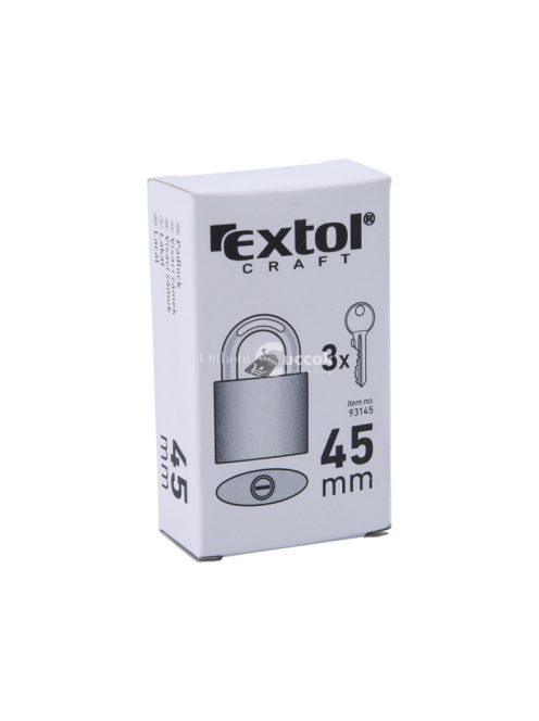 EXTOL CRAFT lakat, öntöttvas, 45mm